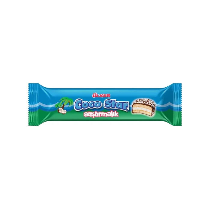 Ülker Coco Star Atıştırmalık Bisküvi 66 gr x 24