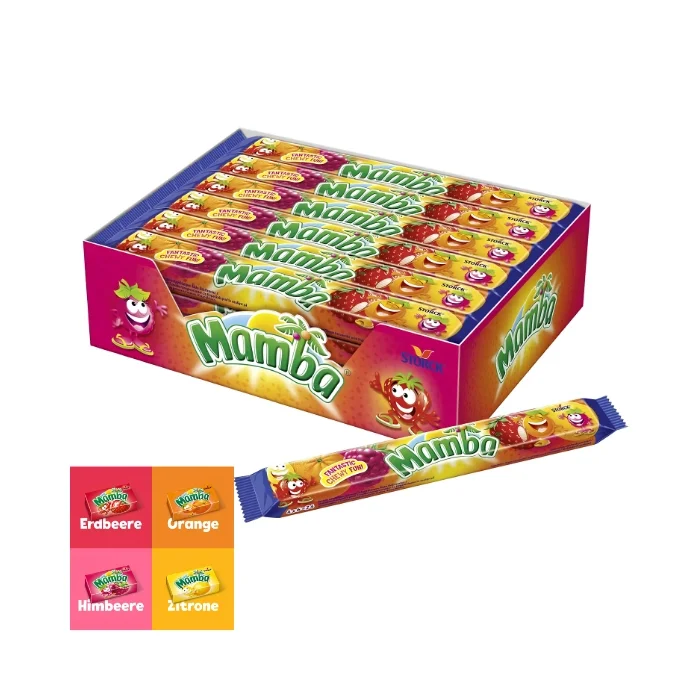 Mamba New Flavour Mix çiğnenebilir şekerler 106 gr x 24