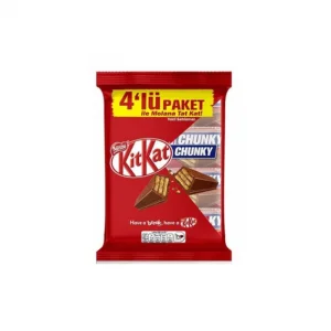 Nestle Kitkat Çikolata Kaplı Gofret 4x38 Gr