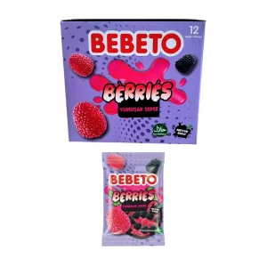 Bebeto Berries Jelibon 80 gr x 12