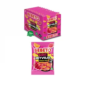 Bebeto Şirin Meyveler 80 gr x 12
