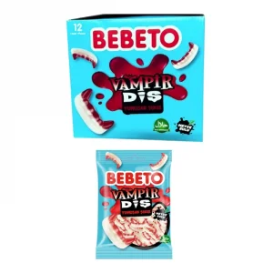 Bebeto Vampir Diş Jelibon 80 gr x 12