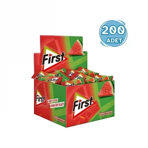 First Tekli Karpuz Aromalı Sakız 200lü