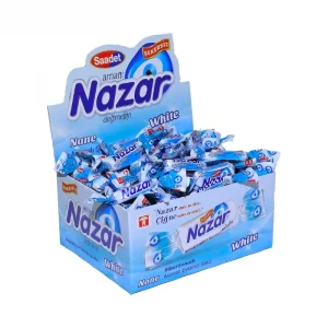 Nazar Whıte Bikarbonatlı Şekersiz Sakız 100 lü