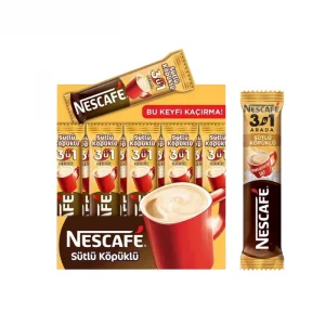 Nescafe 3ü1 Arada Sütlü Köpüklü x 48