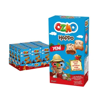 Ozmo Hoppo Çikolata 40 gr x 12