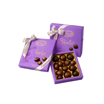 Bolçi Violet Hediyelik Bayramlık Çikolata 130 gr