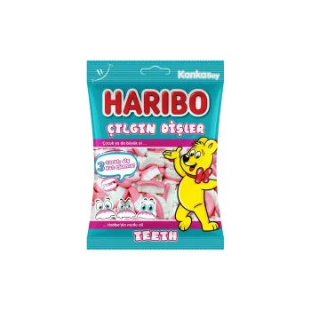 Haribo Teeth Çılgın Dişler 80 Gr x 24 lü