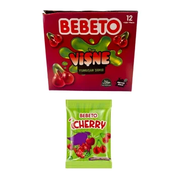 Bebeto Chery Vişne Jelibon 80 gr x 12