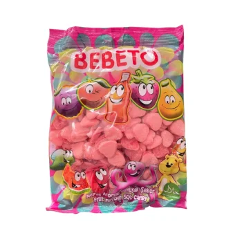 Bebeto Kırmızı Kalpli Yumuşak Şeker 1 kg