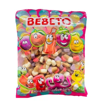 Bebeto Neon Donduma Yumuşak Şeker 1 kg