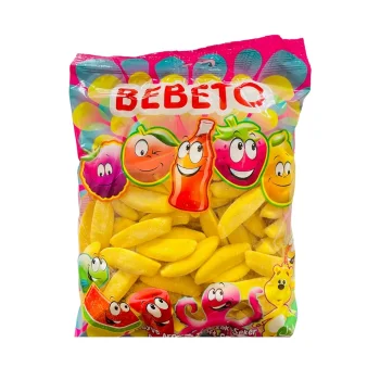 Bebeto Neon Muz Yumuşak Şeker 1 kg