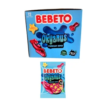 Bebeto Okyanus Jelibon 80 gr x 12