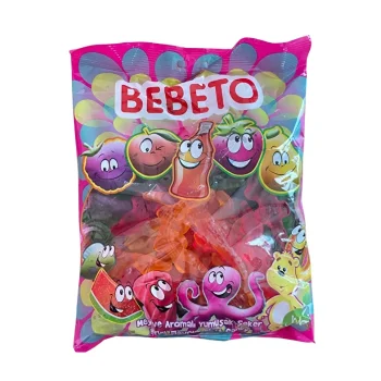 Bebeto Renkli Timsah Yumuşak Şeker 1 kg