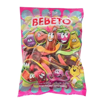 Bebeto Uzun Yılan Yumuşak Şeker 1 kg