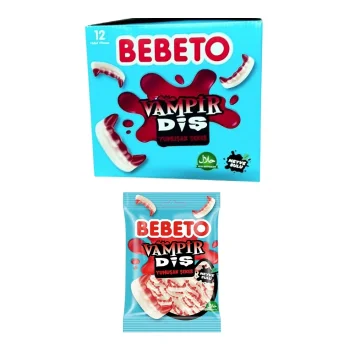 Bebeto Vampir Diş Jelibon 80 gr x 12