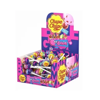Chupa Chups Sakız Dolgulu Lolipop 12 Gr x 50