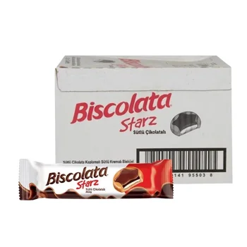 Biscolata Starz Sütlü Çikolatalı Bisküvi 82 gr x 24