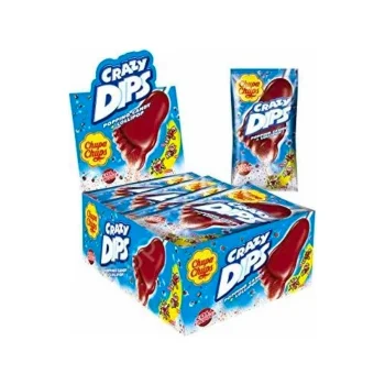 Chupa Chups Crazy Dips Patlayan Kolalı Şeker 16 gr x 24