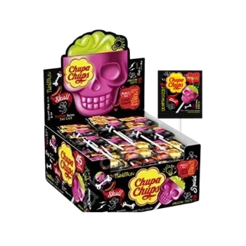 Chupa Chups Skull Lolipop x 25