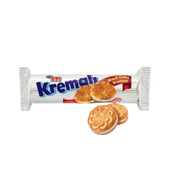 Eti Kremalı Sandviç Bisküvi 61 gr x 24