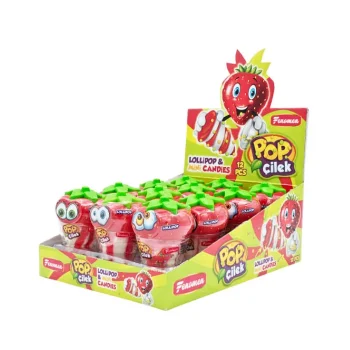 Fenomen Pop Şeker Çilek x 12