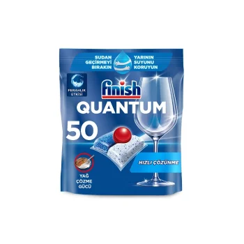 Finish Quantum Bulaşık Makinesi Tableti 50 li