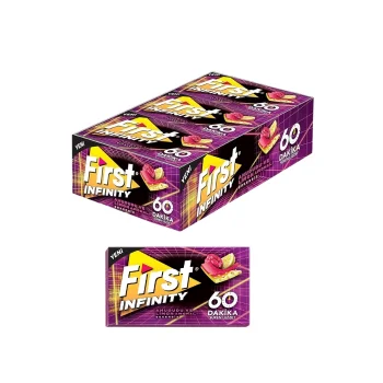 First Infinity 60 Dakika Ahududu & Limon Sakız 27 gr x 12