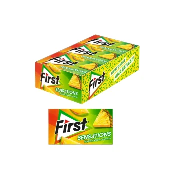 First Sensations Tropikal Meyveli Sakız 27 gr x 12