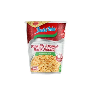 Indomie Bardak Noodle Dana Eti Çeşnili 60 gr x 24