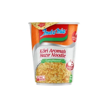 Indomie Bardak Noodle Köri Çeşnili 60 gr x 24