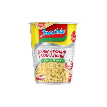 Indomie Bardak Noodle Tavuk Çeşnili 60 gr x 24