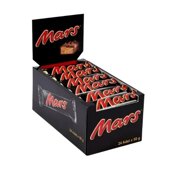 Mars Karamel Ve Nuga Kaplı Çikolata 51 gr x 24
