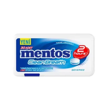 Mentos Clean Breath Nane Aromalı 21 gr x 12