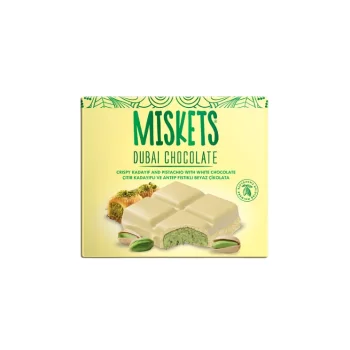 Miskets Dubai Beyaz Çikolatası 100 gr x 12