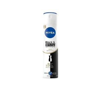 Nivea Deodorant Black & White Invisible İpeksi Pürüzsüzlük Kadın 72 Saat Güçlü Etki 150 ml