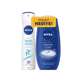 Nivea Fresh Natural 150 ml+ Sport Duş Jeli 250 ml Hediyeli Set