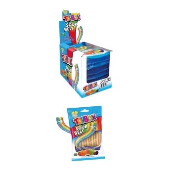 Toybox Sour Belt Candy 70 gr x 12