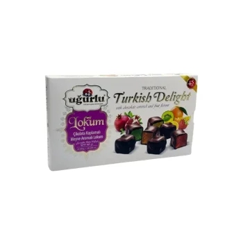 Uğurlu Çikolata Kaplı Meyve Aromalı Lokum 300 gr