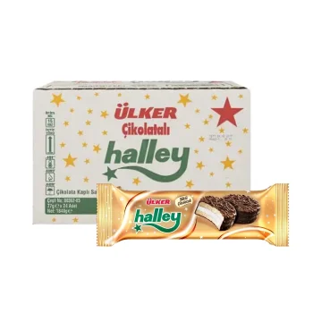Ülker Halley Mini Granüllü Bisküvi 66 gr x 24