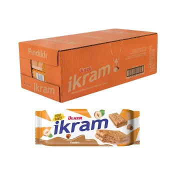 Ülker İkram Fındık Kremalı Bisküvi 84 gr x 24
