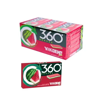 Vivident 360 Karpuzlu Sakız 33 gr x 18