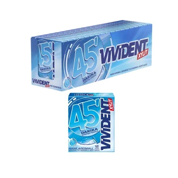 Vivident 45 Dakika Nane Aromalı Sakız 33 gr x 18