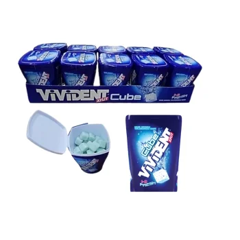Vivident Cube Nane Aromalı Sakız 86 Gr x 10