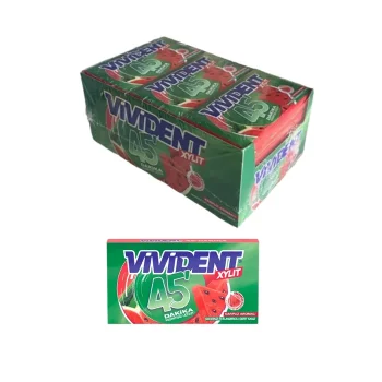 Vivident Cüzdan 45 Dakika Karpuz 26 gr x 18