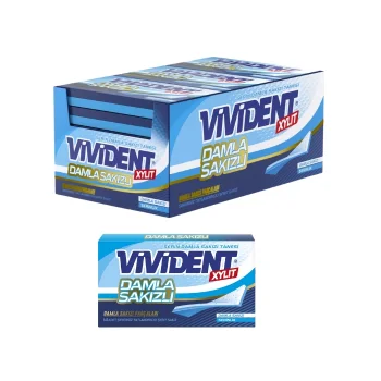 Vivident Cüzdan Damla Sakızı 26 gr x 18