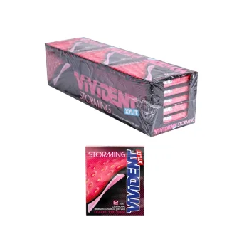 Vivident Storming Çilekli Sakız 33 gr x 18