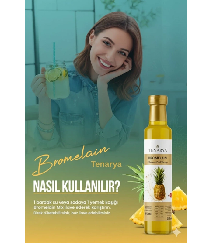 Tenarya Bromelain Şurubu
