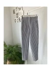 Flatolu Pantolon - Çizgili