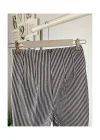 Flatolu Pantolon - Çizgili